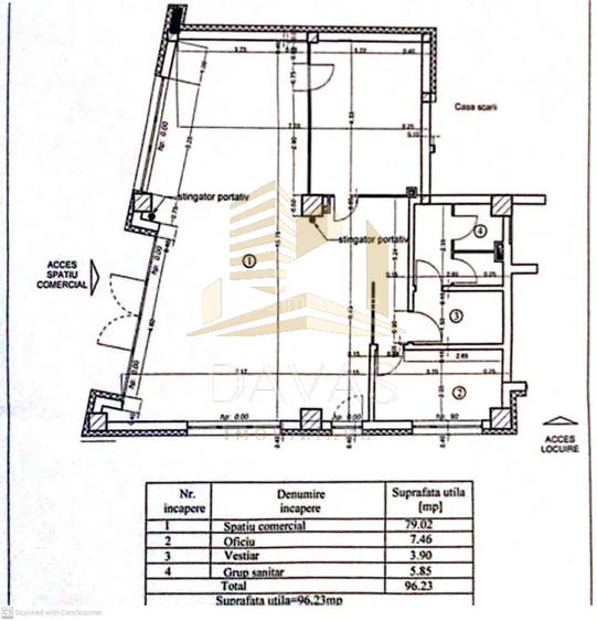 Închiriere  Spatiu Comercial 96 mp +  Parcare | Zona Gării - 3