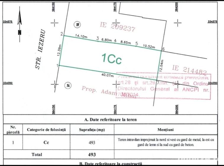 Teren premium în zona Sisești – Vatra Noua | Parametri urbanistici excepțional.