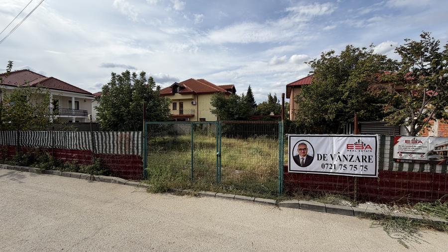 Teren exclusivist 586 mp, deschidere 27,21, adancime 19,84 Militari, Padurarilor