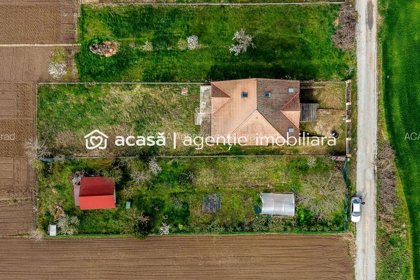 PRET NOU! Casă 6 camere - la roșu - Zimandcuz, Arad – COMISION 0 - 6