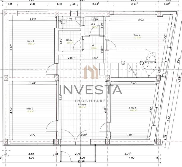 Cladire Individuala 311 mp |  Central | Ideal pentru Birouri, Clinica! - 1