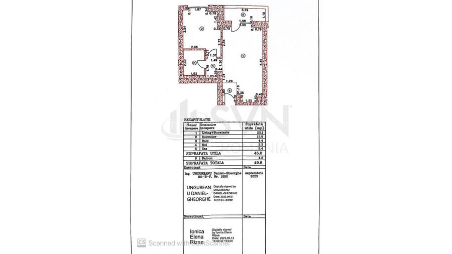 REA1027439 Apartament 2 camere l Finisaje Premium l Cortina North - 7