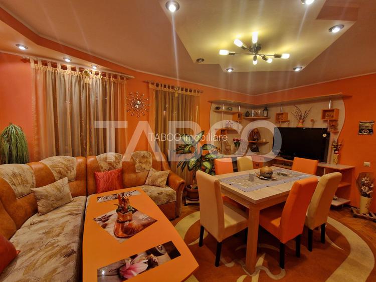 Apartament 89 mpu 4 camere 2 bai loc parcare si pivnita central Sibiu - 9