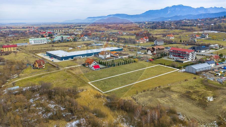 Comision 0% |Teren intravilan | 4.138 mp | Strada Branului | Zărnești