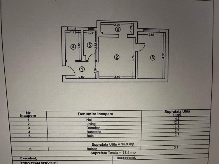 Apartament 2 camere, Tomis Nord, Ciresica