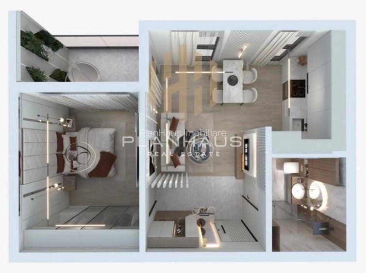 Apartament cu 2 camere, bloc nou – Zona Policlinica Sf. Ioan, str. Brancoveanu - 6