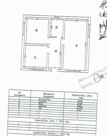 Casa 4 camere 100mp, Voinesti, 871mp TEREN - 9
