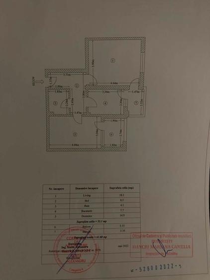 Apartament cu 2 camere Trinity Residence - Parcare Subterana