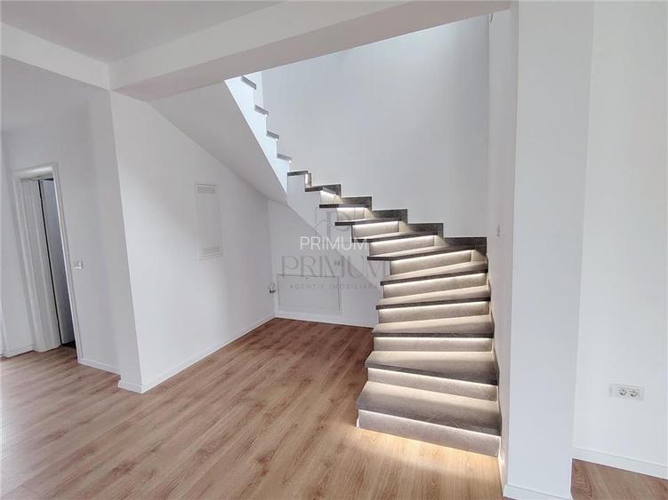 DUPLEX MODERN - ZONA CENTRALA - SEPARAT PRIN BAIE - GAZON SI SISTEM DE IRIGARE - 3