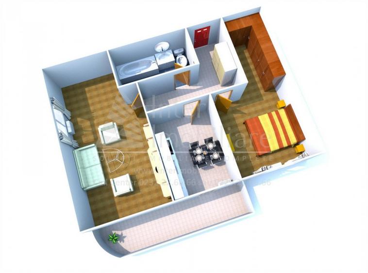 Apartament 2 camere Decomandat cod:138673
