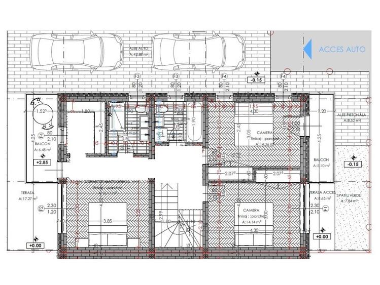 Duplex ultrafinisat la cheie, zona Somesului, Floresti - 13