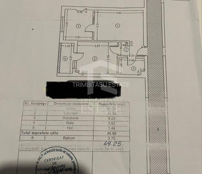 Apart. 2 Camere Decomandate+ Etaj 1+Balcon+Mob/Utilat! - 27