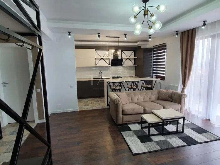 Apartament premium cu 2 camere, terasă, parcare subterană, Europa.