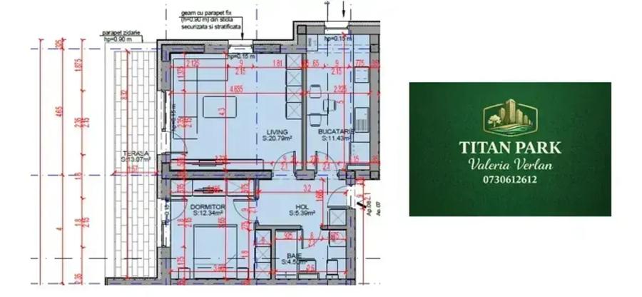 Apartament 2 Camere Parcare Gratis 0% COMISION Metrou Teclu Pallady