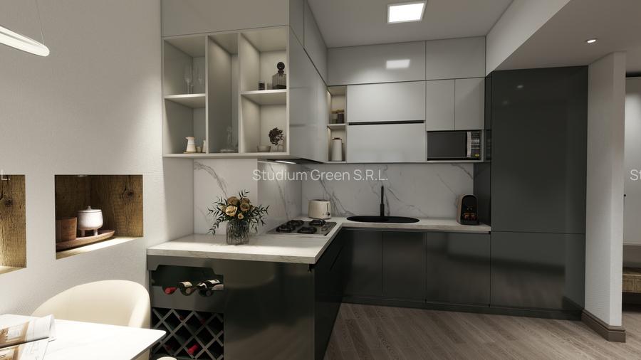 Penthouse, 4 camere, 110 mp si terasa de 64 mp, cu CF individual - 16