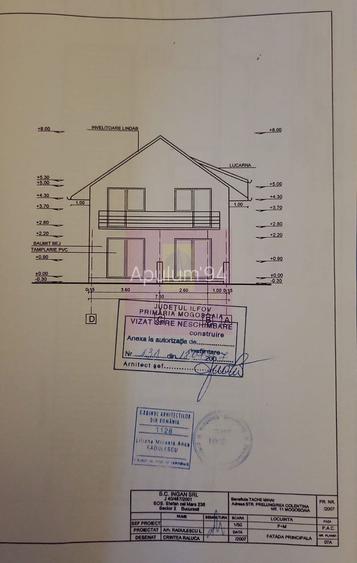 Casă tip duplex, 4 camere, curte mare, Mogoșoaia - 2