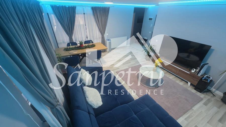 Apartament 3 camere cu terasă 16 mp, 2 băi, balcon, parcare – Sanpetru Residence