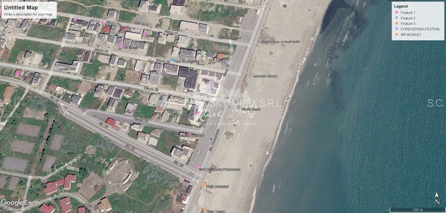 Teren în primul rând la mare – 500 mp, Mamaia Nord - 2