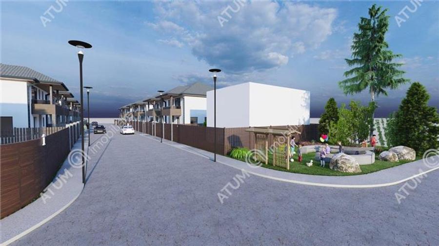 Casa cu 4 camere decomandate si teren de 240 mp in Selimbar