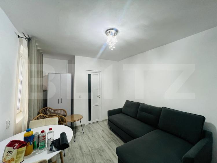 Garsoniera in centrul Clujului, 19 mp, 15 mp terasa, zona strazii Baritiu