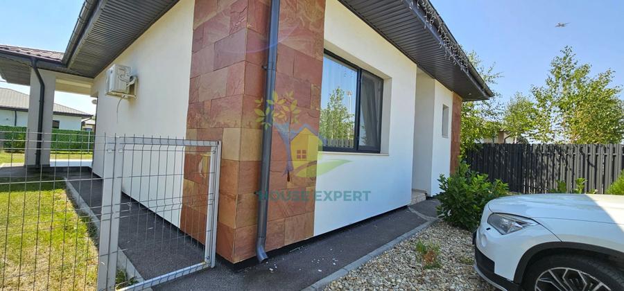 Casa pe parter cu 4 camere, teren 350 mp, Corbeanca, toate utilitatile