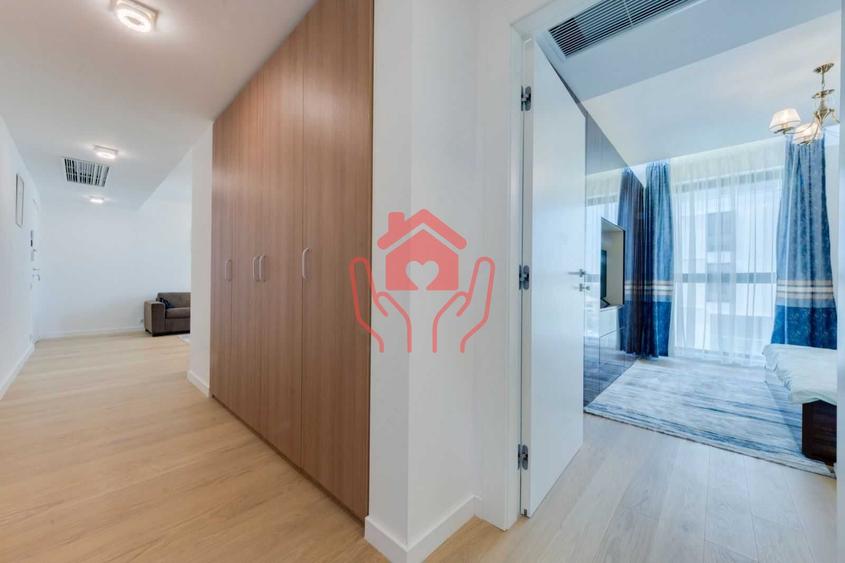 ONE Herastrau Plaza-2 camere modern mobilate, parcare in garaj!