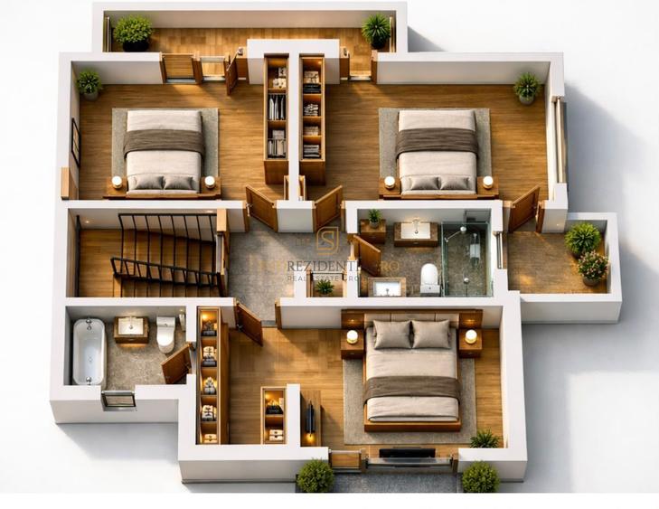 Vila Duplex cu design exclusiv si curte privata, Splaiul Unirii