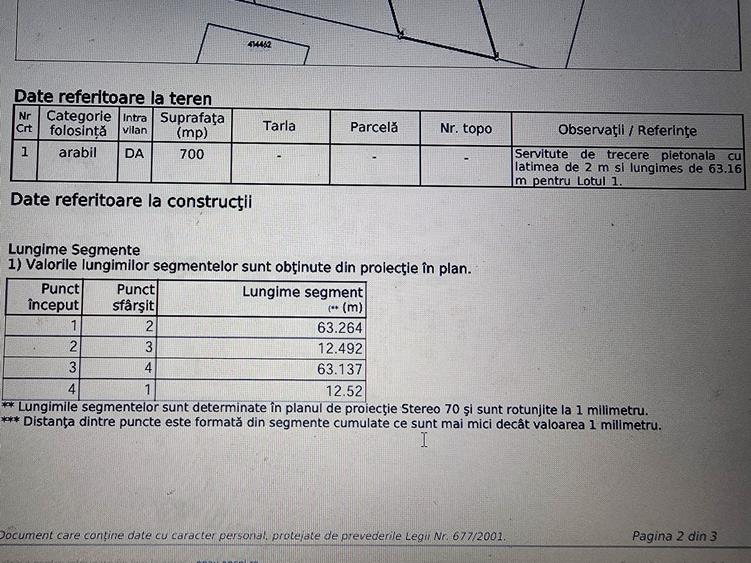 Vand teren intravilan în Giroc comision zero!
