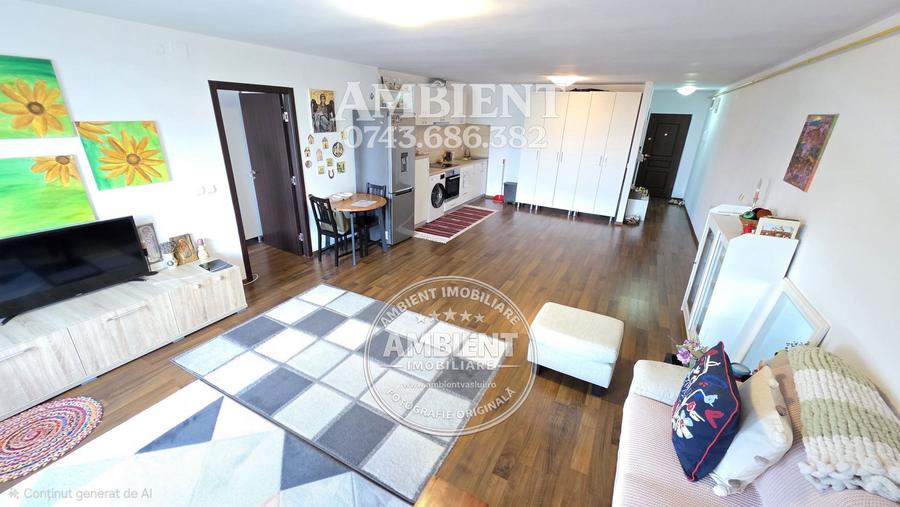 Apartament cu 2 camere tip ”open-space”, mobilat și utilat, zona CRUCEA GĂRII;