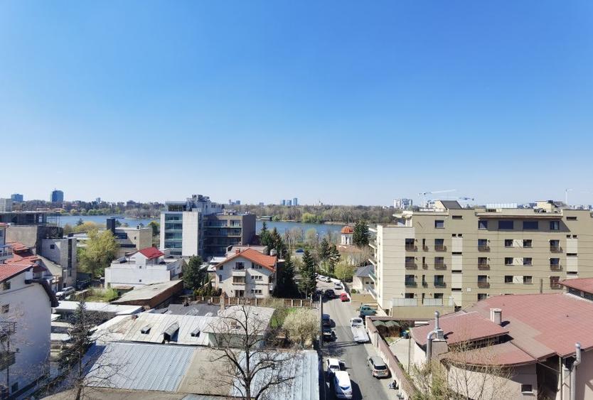 Apartament premium, vedere parc si lac, 2 garaje subterane