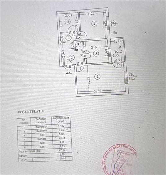 Apartament 2 camere de vânzare-Nicolina 1, Strada Sălcilor - 12