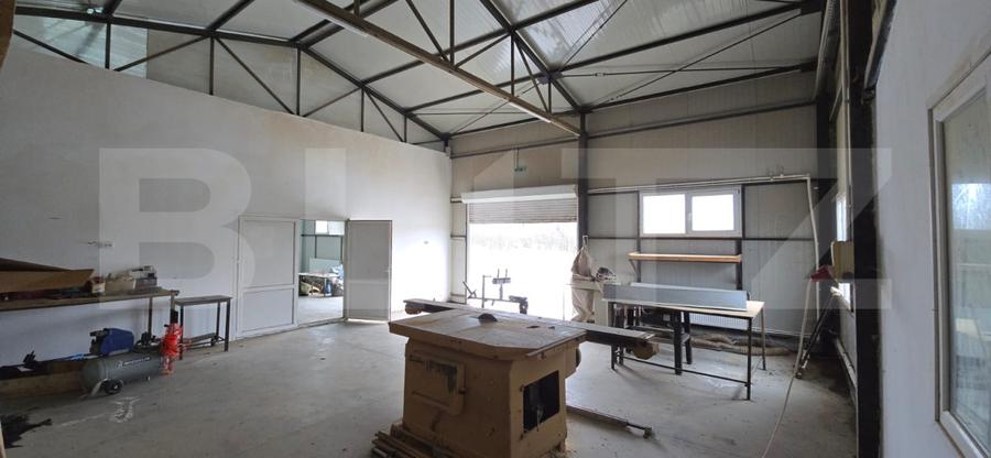 Hala industriala/comerciala, 190 mp, teren 2460 mp, Vulpeni