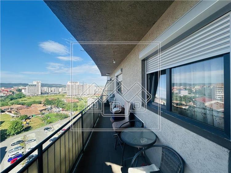 Ap mobilat modern -3 camere si balcon, zona Rahovei
