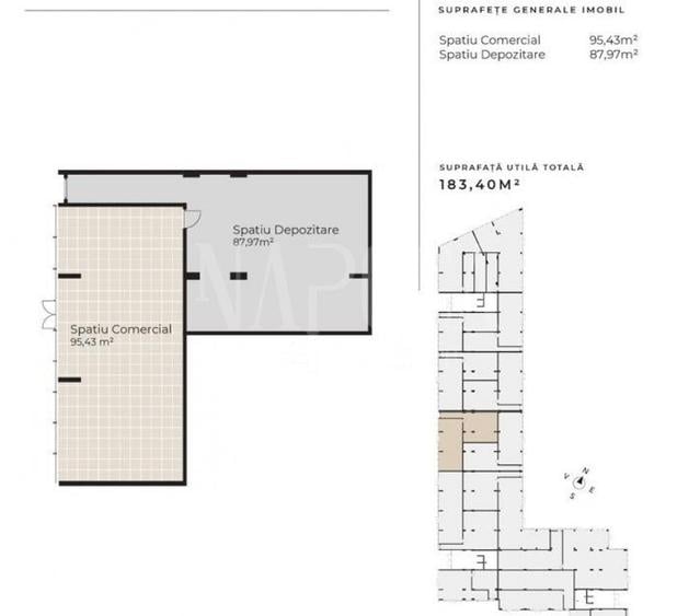 Spatiu comercial de vanzare in Sopor, Cluj Napoca