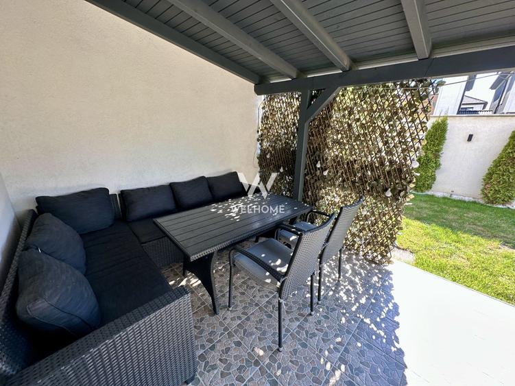 Casa la cheie, curte individuala, jaluzele electrice, aer conditionat