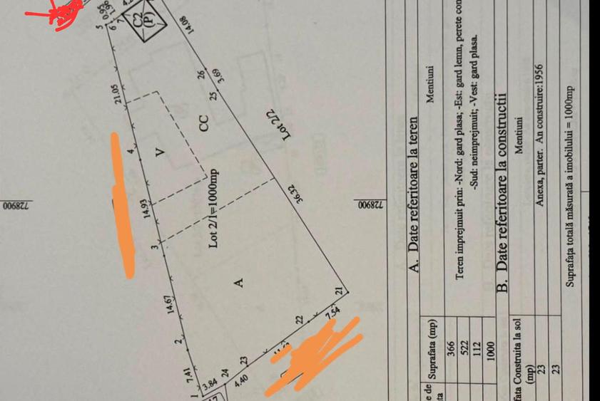 Teren intravilan la 14km Galați, Sat Cișmele