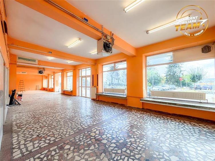 Spatiu comercial vitrinat, cu dublu acces 257 mp Sfantu Gheorghe