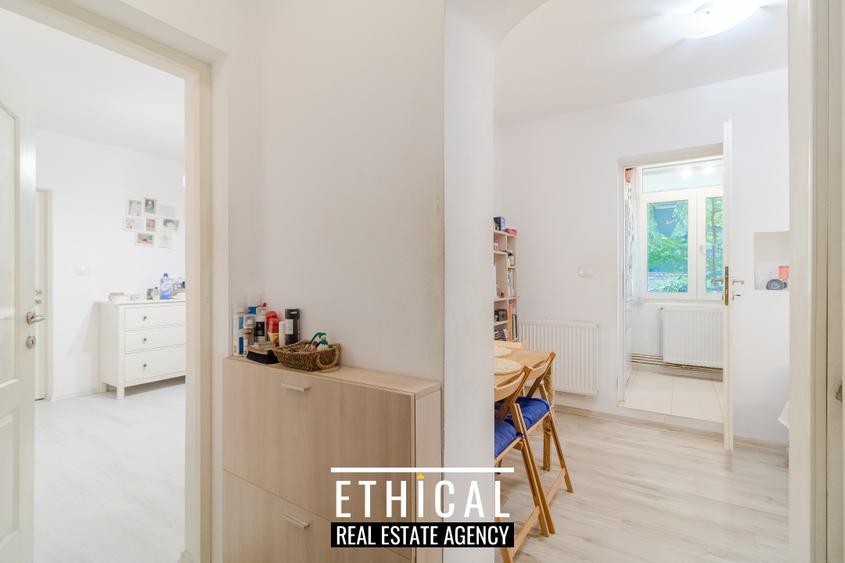 Floreasca - Ceaikovski | Studio 41 mp, mobilat, utilat, centrala si boxa.