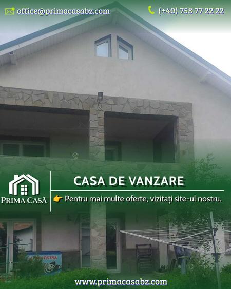 Proprietate deosebita in Spataru/BZ ~ SC-240mp si teren 1000mp ~ Pret: 150.000€