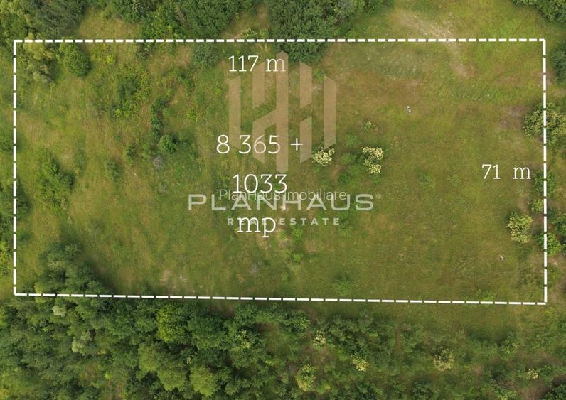 Teren Tăutii de Sus , 9 398 mp ,parcela ideala ansamblu case/dezvoltare turisti - 2