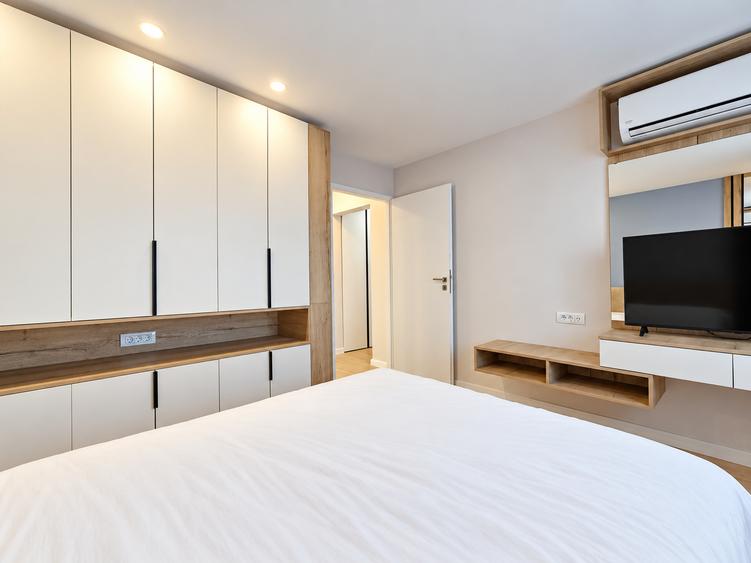 Apart 3 camere 56m2 | Aviatiei - 3min Metrou | Modern | Complet mobilat