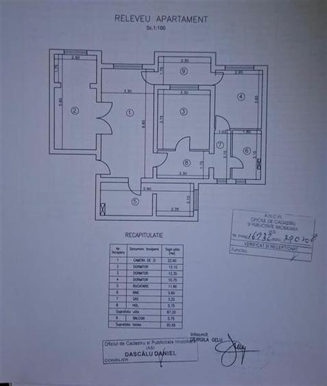 Apartament 4 camere Copou, parcul EXPO, cu parcare si boxa.