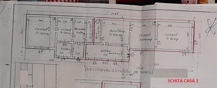 Doua case individuale cu teren total de 2753 mp in Dambul Rotund