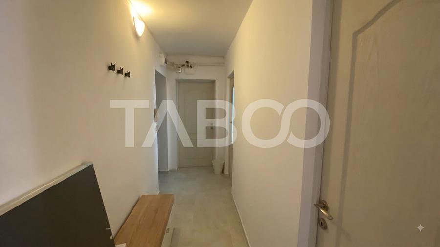 Apartament de inchiriat mobilat utilat 3 camere 56 mpu Sibiu
