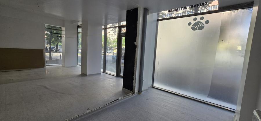 Spatiu comercial Calea Mosilor stradal, 114 mp, vitrina.