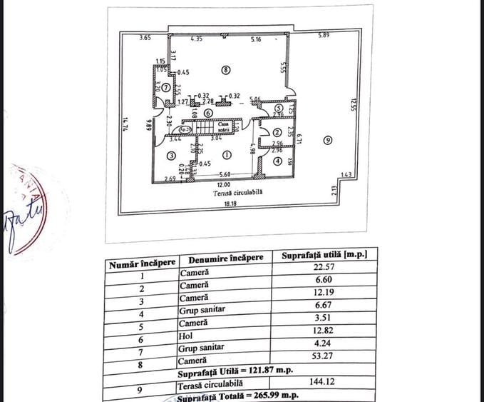 Apartament 3 camere zona Tomis Nord - 14