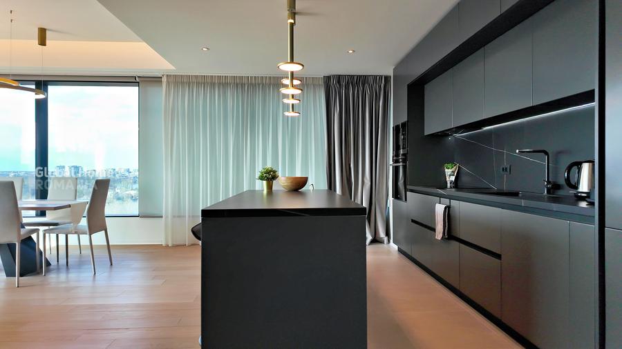 One Mircea Eliade - Floreasca | 4 Rooms + Terrace Open View | Lemon Design