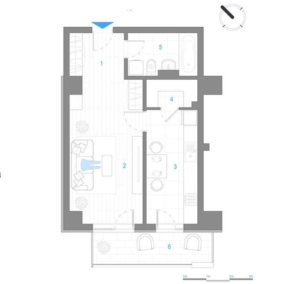 Apartament o camera - bloc nou - Cug - Selgros