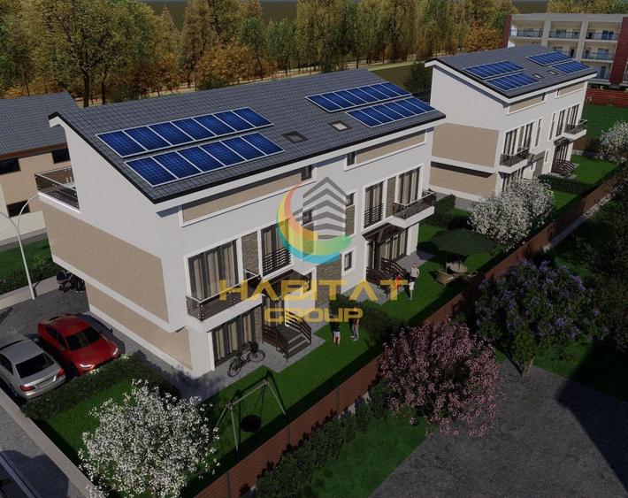 Vila individuala 5 camere+ curte si terasa- disponibila imediat