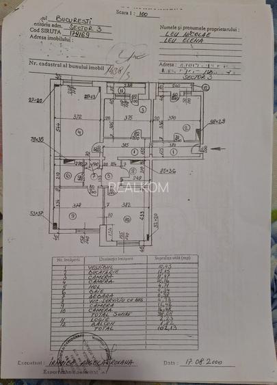 VANZARE APARTAMENT 4 CAMERE UNIRII – SFANTA VINERI - 38